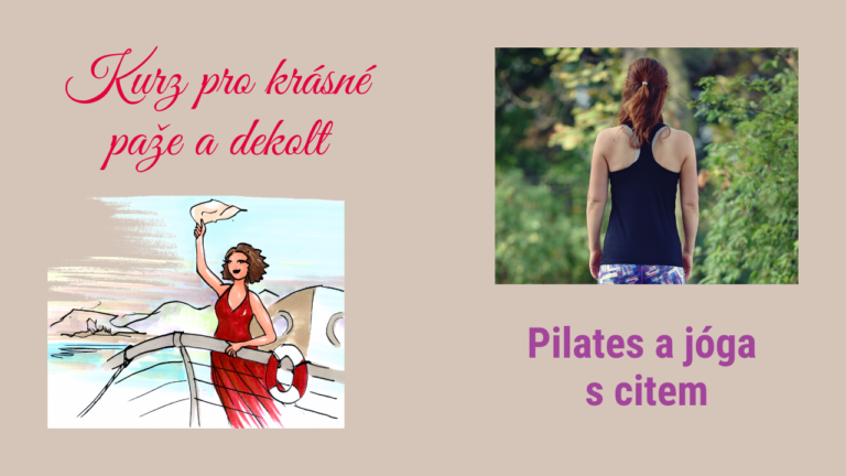 Paže dekolt online kurz cvičení pro ženy